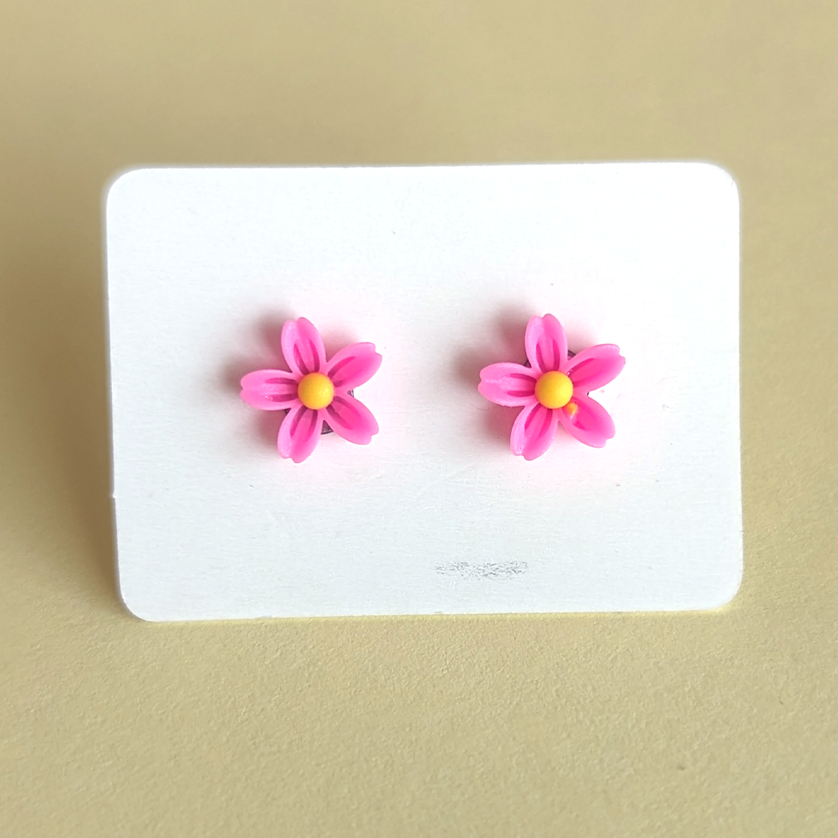 Small flower earrings