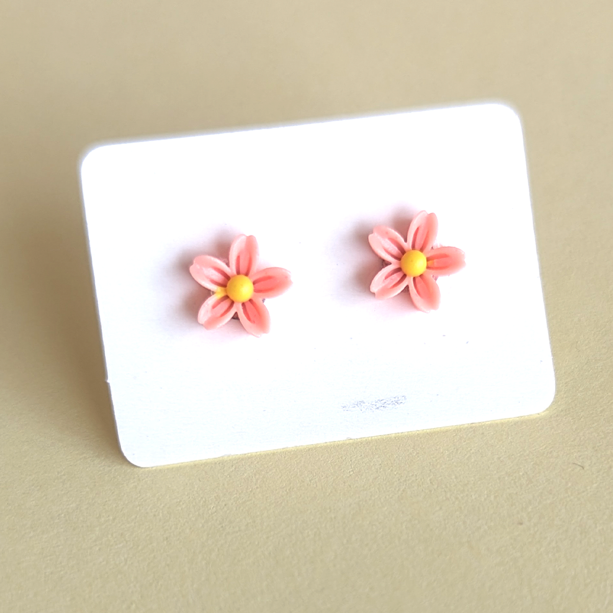 Small flower earrings